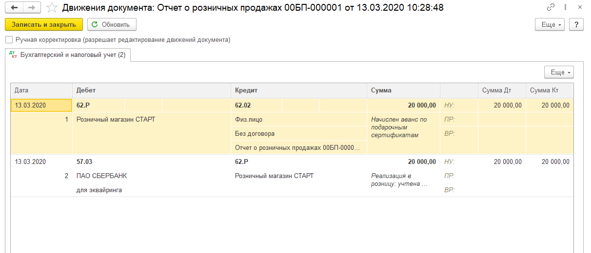 Как сделать отчет о розничных продажах. Отчет о розничных продажах. Отчет о розничных продажах проводки. Как создать документ отчет о продажах.